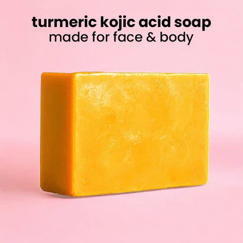 Turmeric kojic acid soap