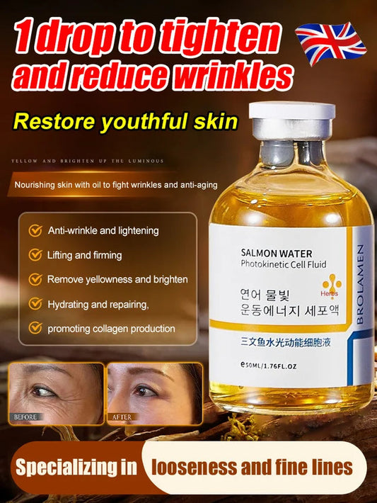 🎁BUY 1 GET 1 FREE🔥Salmon Water Light Anti-Wrinkle Essence