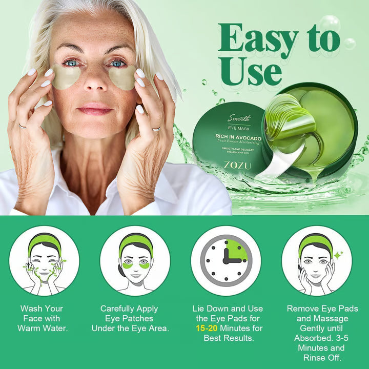 AVOCADO MOISTURIZING COLLAGEN EYE BAGMASK