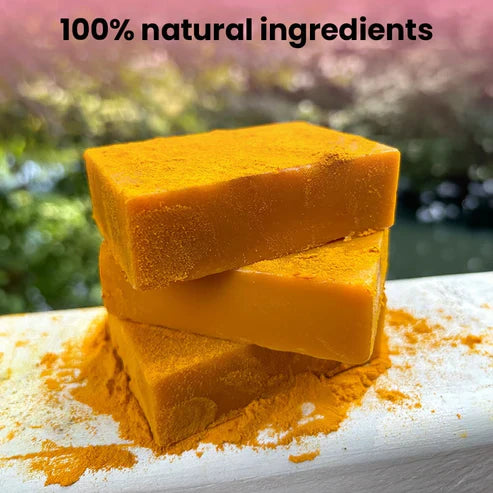 Turmeric kojic acid soap