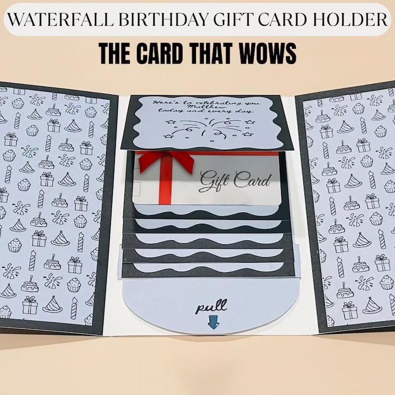 🎄 BUY 1 GET 1 FREE 🎁✨ Christmas Gift Card Holder Book – Handmade Holiday Surprise, Festive Design & Heartfelt Gifting Magic 🎅