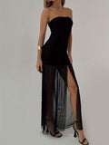 Elegant Off-Shoulder Minimalist Evening Dress