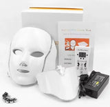 2025 New Arrival House Use 36w Infrared Pain Relief for Face and Neck LED Red Light Therapy Mask