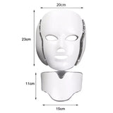 2025 New Arrival House Use 36w Infrared Pain Relief for Face and Neck LED Red Light Therapy Mask