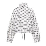 She Shimmer - Women’s Polka Dot Short Jacket