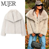 She Shimmer - Women’s Plush Faux Fur Jacket