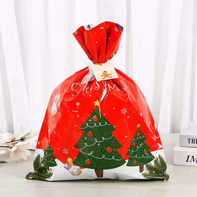 🎄Drawstring Christmas Gift Bags (Biodegradable)
