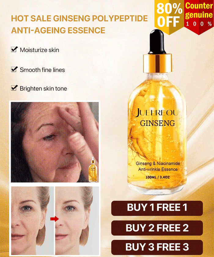 【⏰BUY 1 GET 1 FREE⏰】Hot sale ginseng polypeptide anti-ageing essence