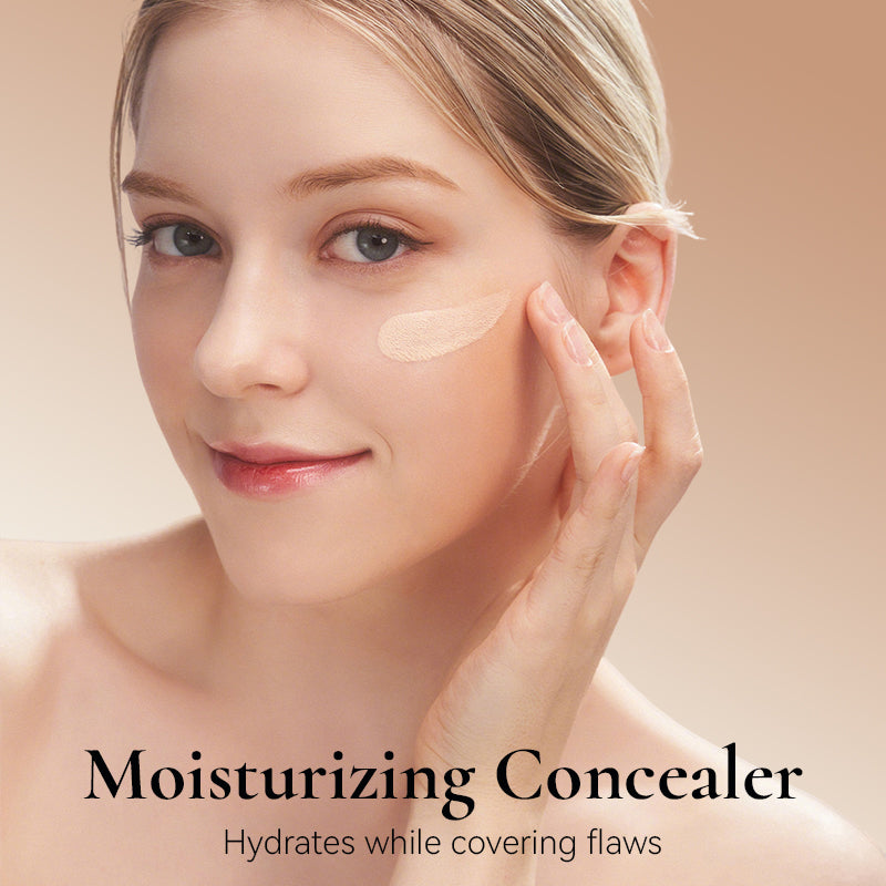 Double-Layer Concealer Cushion Powder Compact 2-In-1